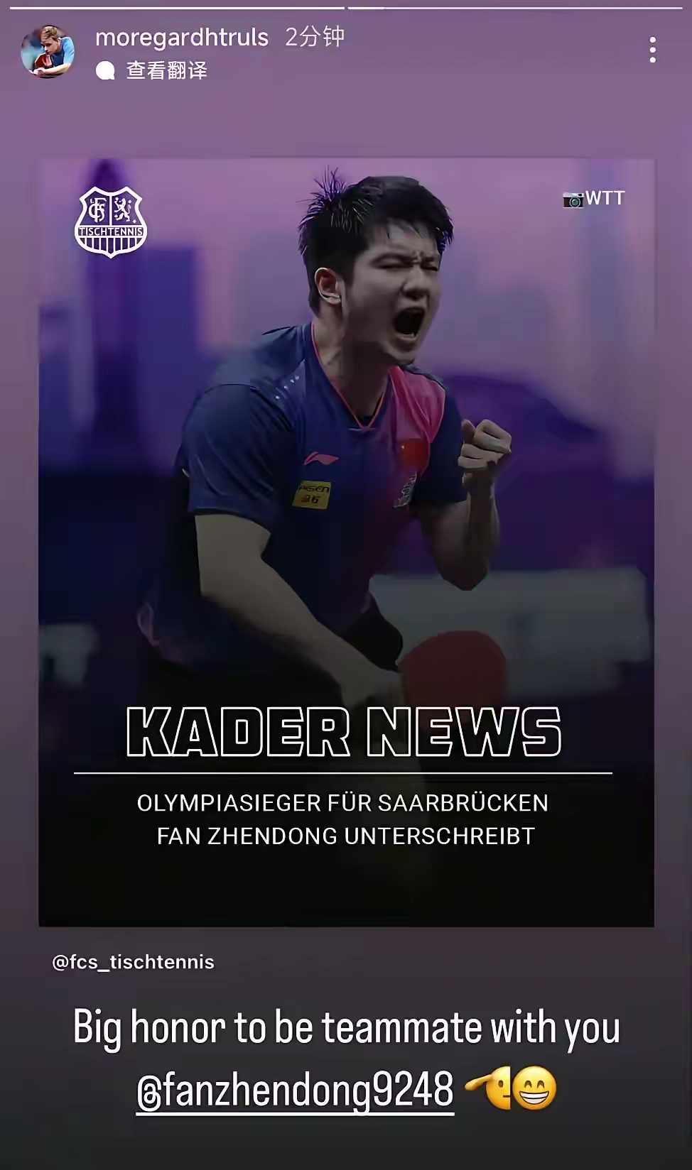 包含德国队碾压瑞典队，樊振东状态火热的词条