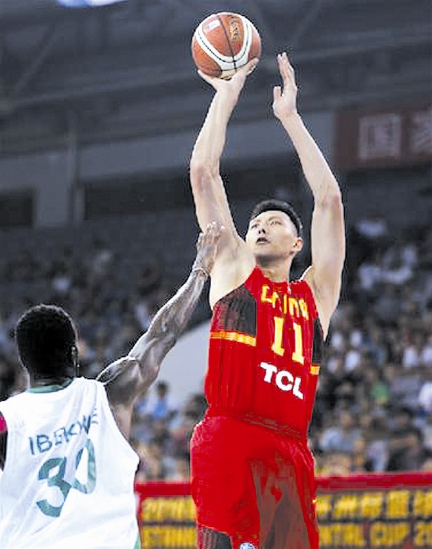 法国队轻取中国队，辛杜高光表现